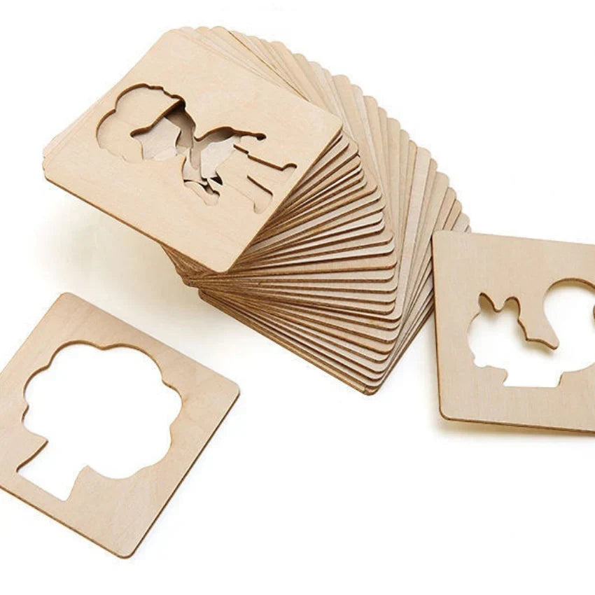 Tekenplezier voor Kinderen – 20x Sjablonen Set | Creatief & Educatief Speelgoed