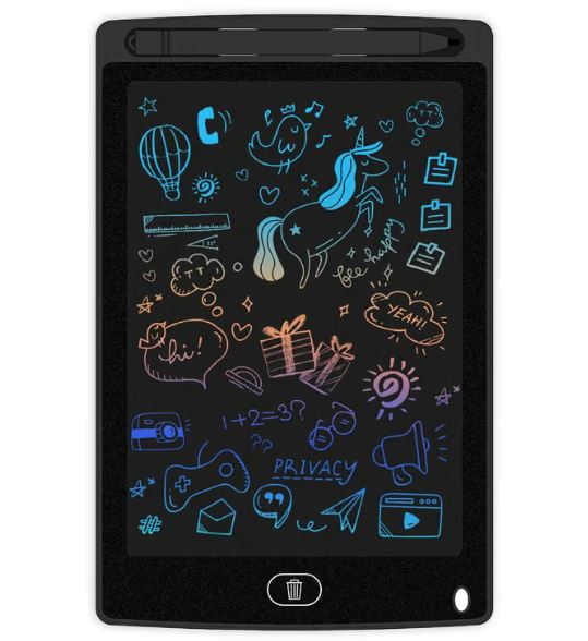 LCD Schrijftablet voor Kinderen – Herbruikbaar Digitaal Tekenbord met Wisfunctie – Ideaal voor Tekenen, Schrijven & Leren