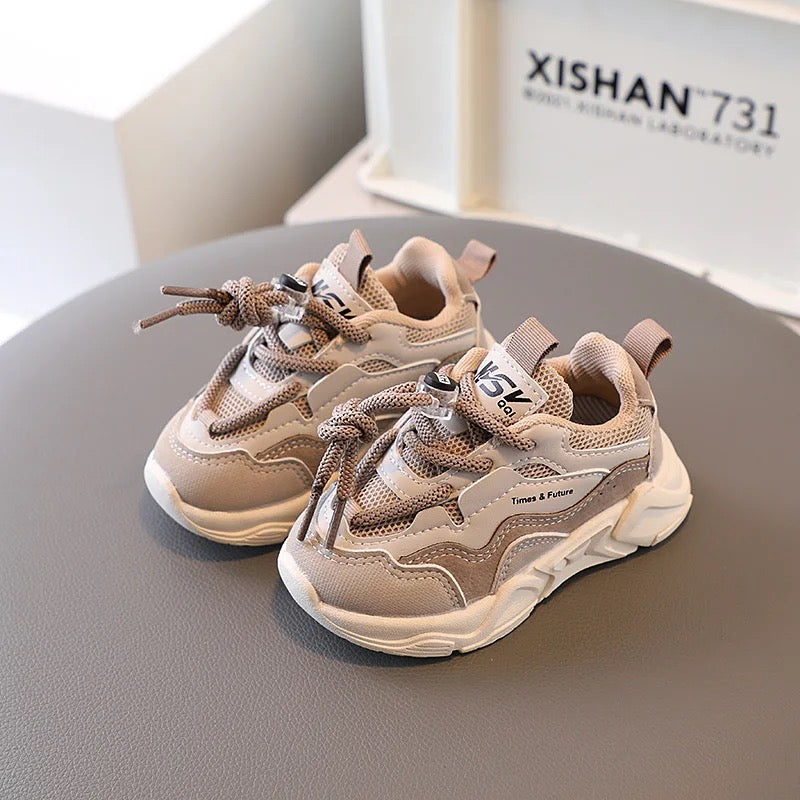 Kindersneakers Maat 21-28 – Lichtgewicht & Ademend | Elastische Veters Sportschoenen