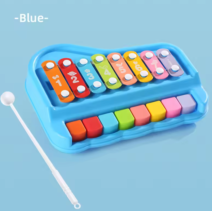 Educatief Muziekspeelgoed voor Baby, Peuter, Kleuter, Kinderen – Xylofoon & Piano Set voor Creatieve Ontwikkeling