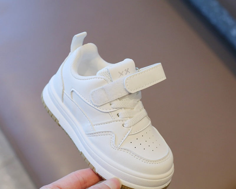 Sneakers - Yaoun Unisex, Wit, Leer, Maat 21-32-More For Mini