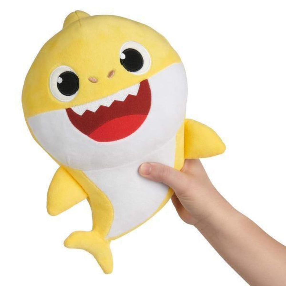 Muzikale Knuffel Haai – Zachte Knuffel met Muziek voor Baby’s & Peuters | Rustgevend & Interactief Speelgoed