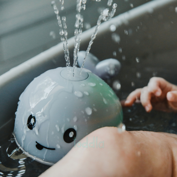 Watersplash Walvis – Het Perfecte Badspeelgoed voor Baby's Peuters Kleuters