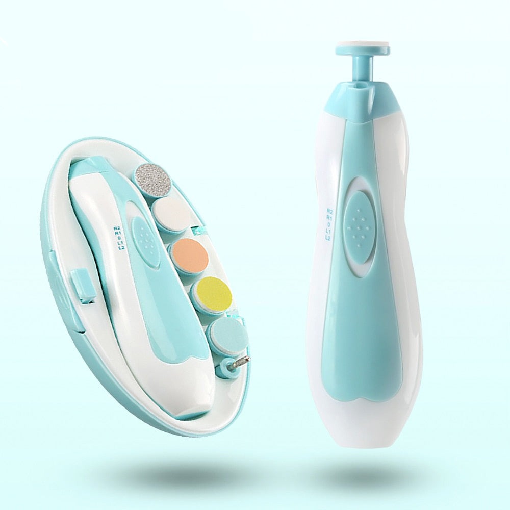 SafeCare Baby Nagelvijlset – Elektrisch, Veilig en Geruisloos Vijlen voor Baby’s