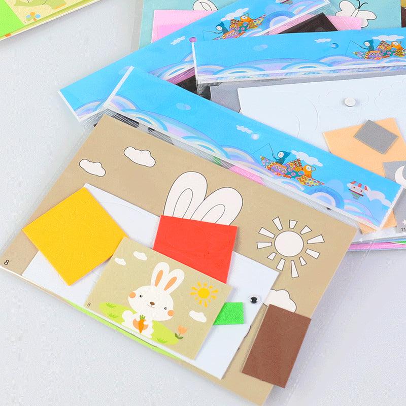 DIY Dierenstickerset voor Kinderen – Maak Je Eigen 3D Stickers en Stimuleer Creativiteit