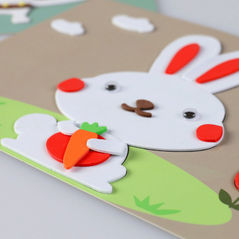 DIY Dierenstickerset voor Kinderen – Maak Je Eigen 3D Stickers en Stimuleer Creativiteit