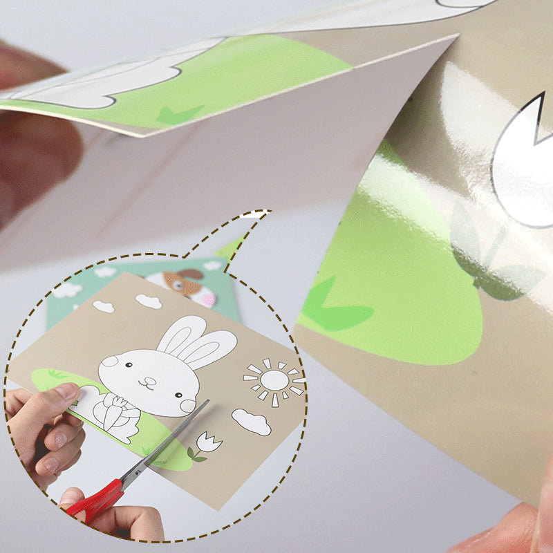 DIY Dierenstickerset voor Kinderen – Maak Je Eigen 3D Stickers en Stimuleer Creativiteit