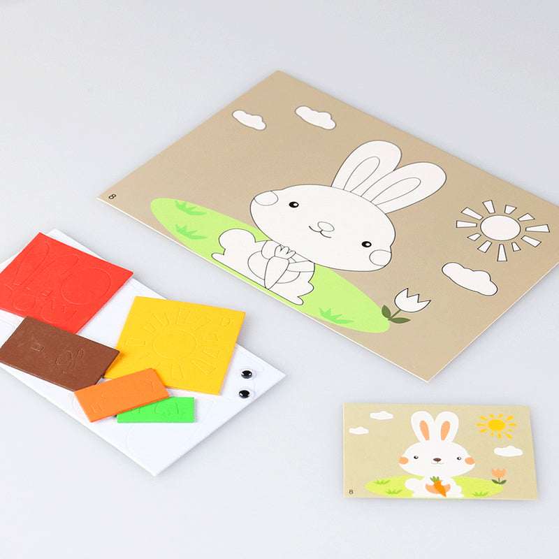 DIY Dierenstickerset voor Kinderen – Maak Je Eigen 3D Stickers en Stimuleer Creativiteit