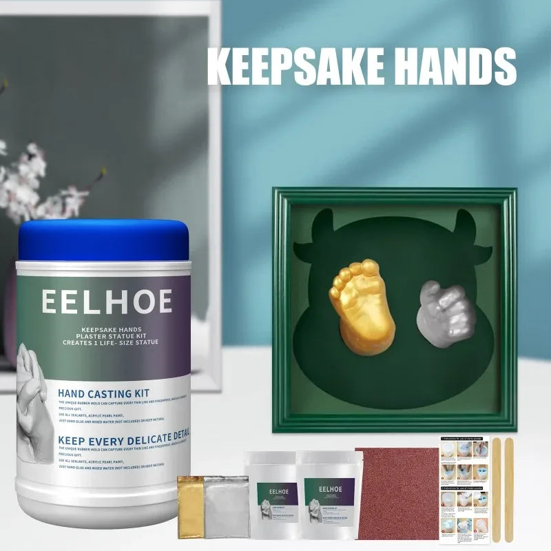 Maak Eeuwige Herinneringen met een 3D Baby Handafdruk Gietset