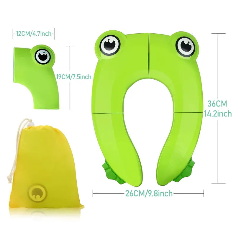 Opvouwbaar Toiletzitje voor Peuters – Compact, Antislip & Hygiënisch | TidyTots