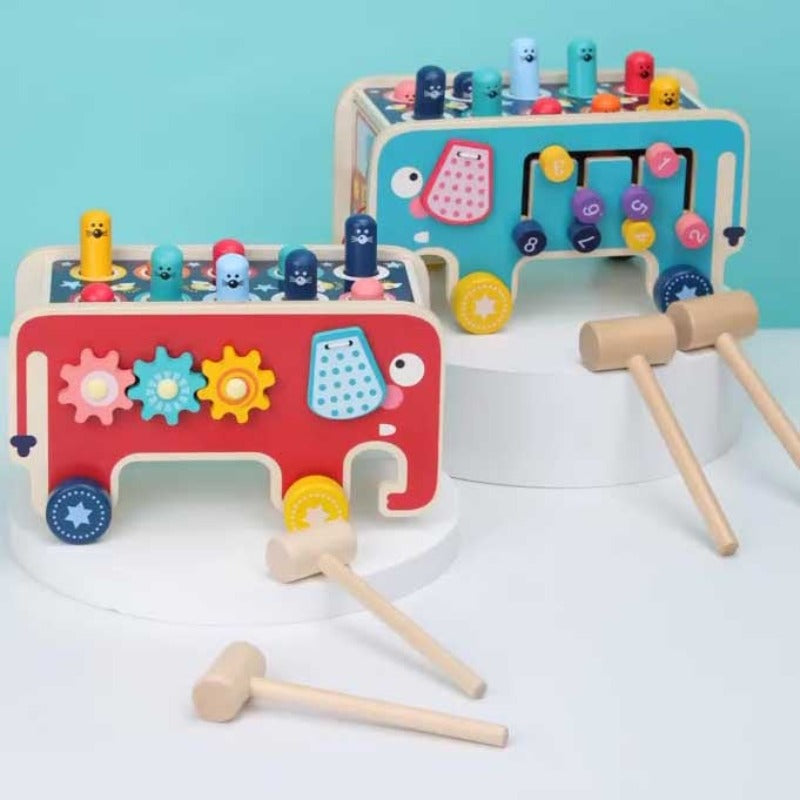 Houten Muziekspeelgoed Peuters – Educatief Muziek & Motoriek Speelgoed
