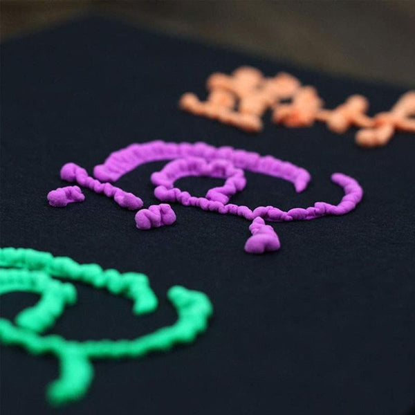 Puffy 3D Tekenpennen Set van 6 – Popcorn Pennen met Opzwellend Effect voor Kinderen