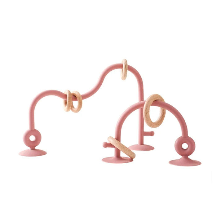 Stacky Fun Siliconen Ring Tafelspel – Educatief Speelgoed voor Baby’s en Peuters
