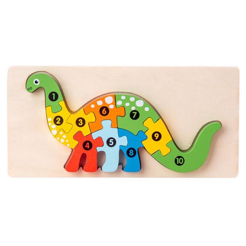 Montessori Houten Puzzelblok – Educatief Speelgoed voor Peuters & Kleuters (2-7 jaar)
