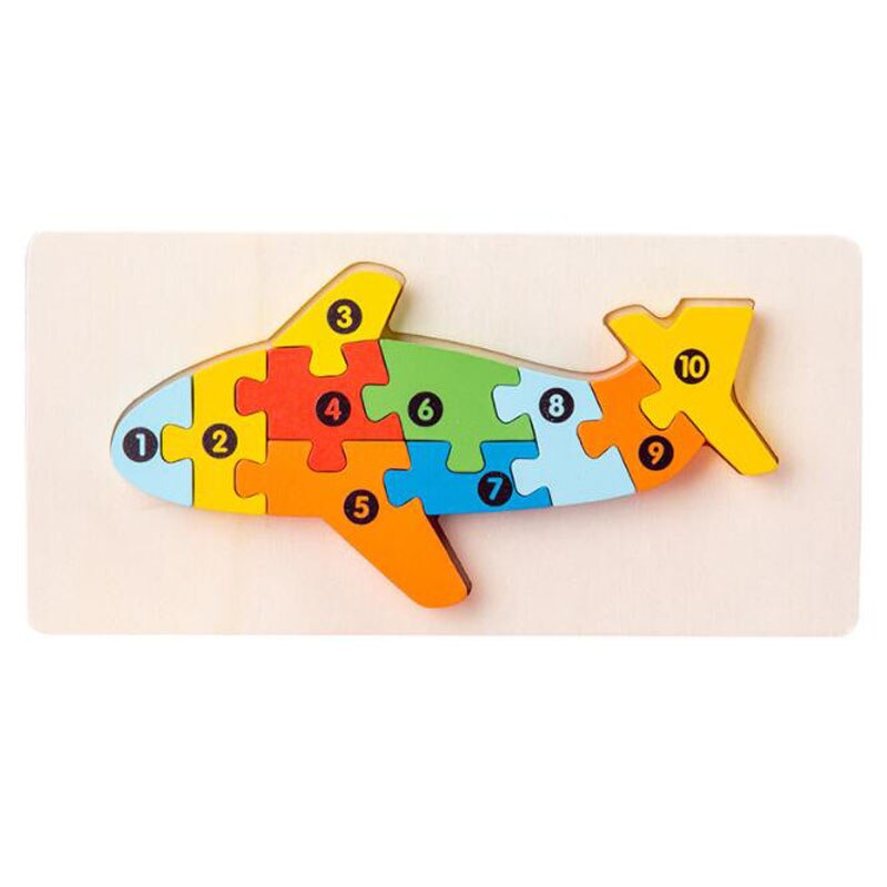 Montessori Houten Puzzelblok – Educatief Speelgoed voor Peuters & Kleuters (2-7 jaar)