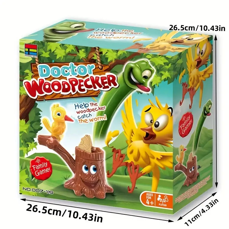 PeckQuest Wormenjacht Familiespel – Interactief Behendigheidsspel