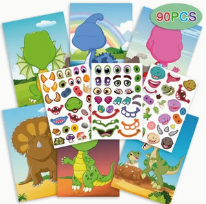 Prinsessen Dress-Up Stickers voor Kinderen – Creatieve Outfits & DIY Kledingstickers