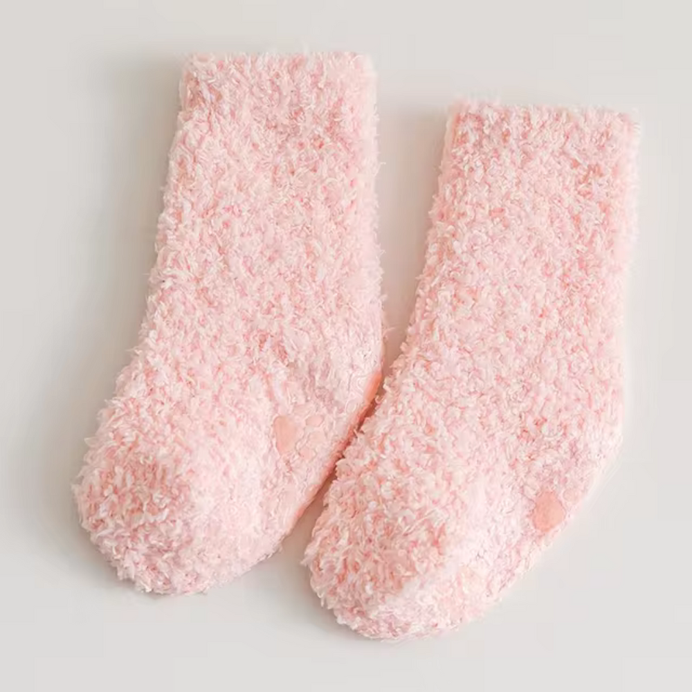 Babysokken Antislip – Warme Fleece Sokken (0–3 Jaar)