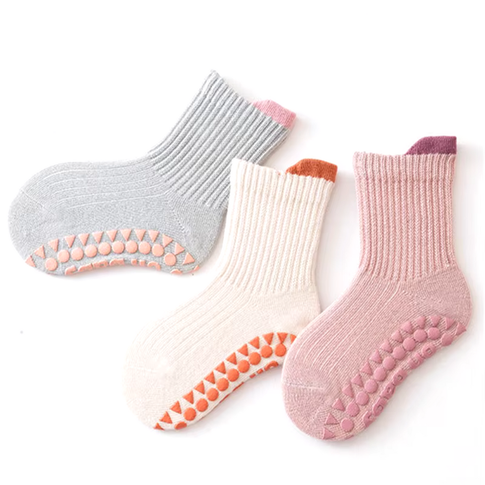 SafetySocks Antislip Sokken voor Peuters – Comfortabel & Veilig (0-4 Jaar)