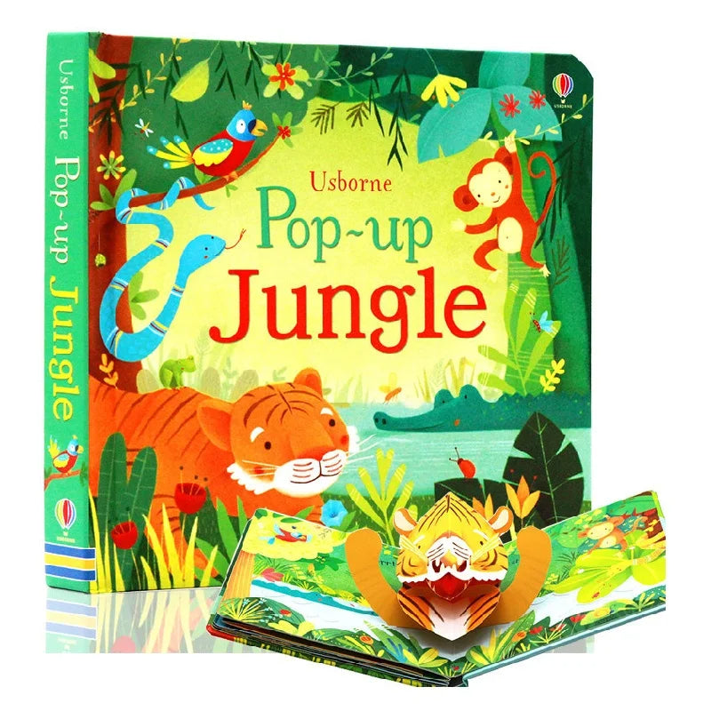 Interactief Pop-Up Boek voor Kinderen – 3D Prentenboek met Flapjes (3+ jaar)