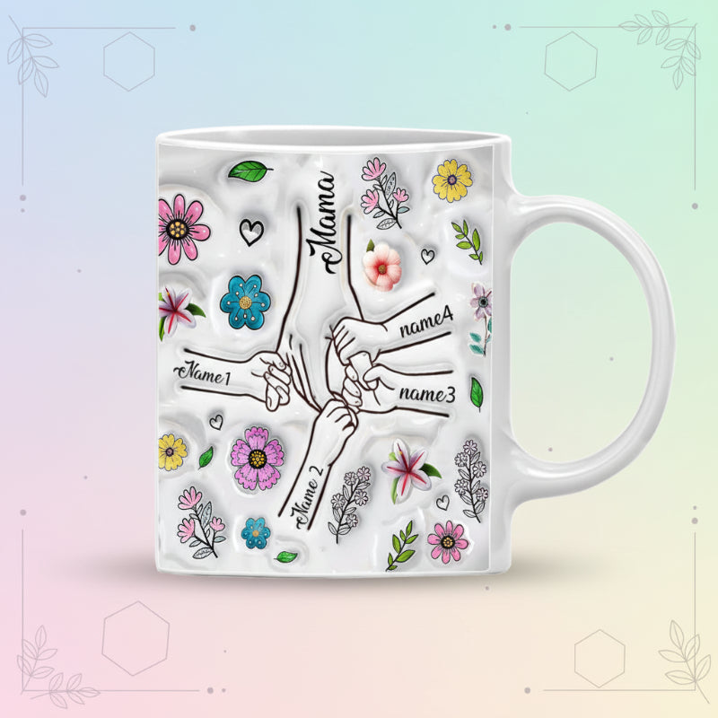 NameMug Gepersonaliseerde Moederdag Mok – Uniek Cadeau met Naam