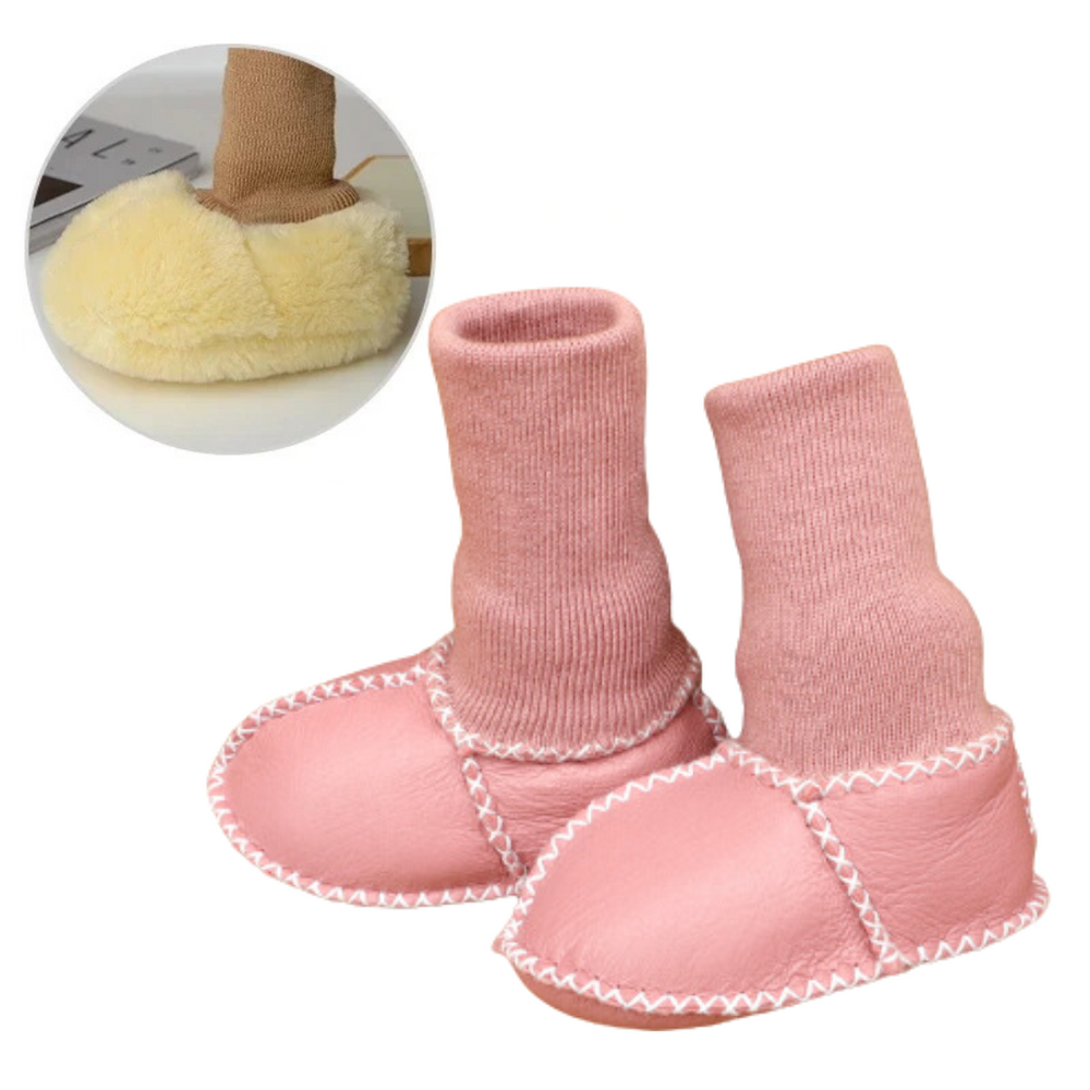 Baby Slofjes – Warme & Antislip Babyschoenen voor Eerste Stapjes | 0-14 Maanden