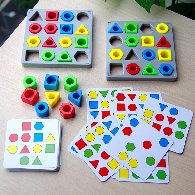 Educatieve Vormblokjes voor Peuters – Leer Vormen & Kleuren met Bouwspel