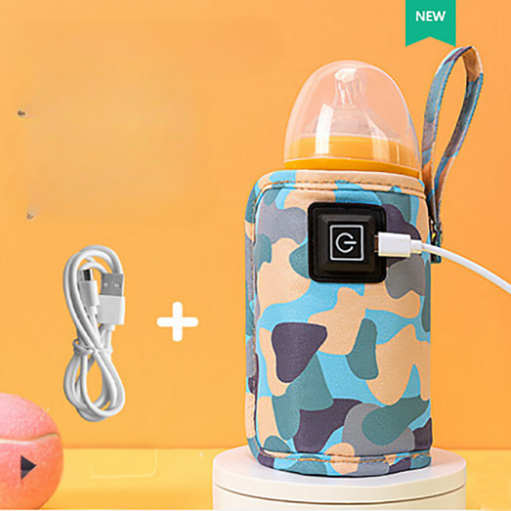 Draagbare Babyflessenwarmer – Warm Melk Onderweg in Minuten | USB & Type-C Aansluiting