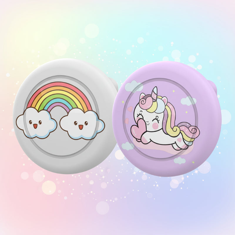 Verborgen AirTag Hoesje voor Kinderen – Discreet Broche Design