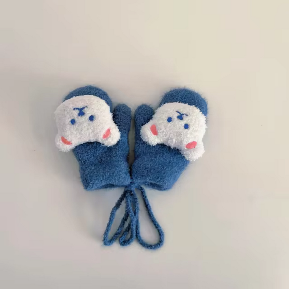LittleCub Mittens – Warme en Schattige Gebreide Baby- & Peuterwantjes met Berenmotief voor Herfst en Winter