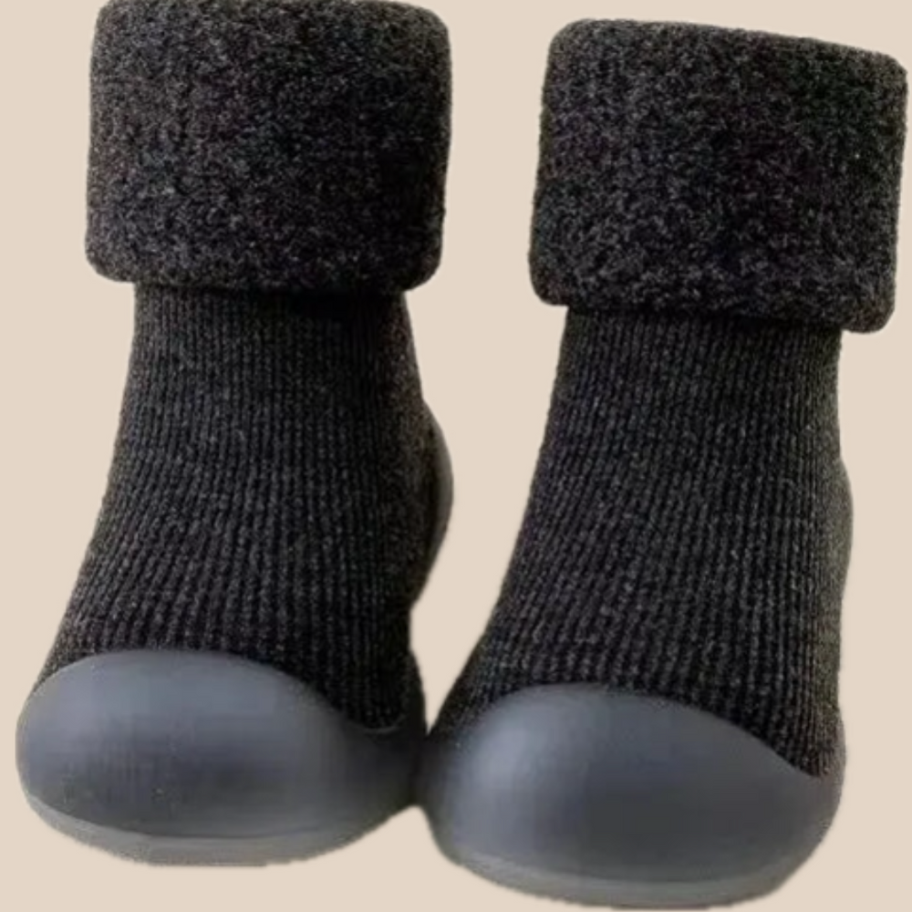 Schoen met Anti-Slip - Libre Unisex, Zwart/Blauw/Bruin/Geel/Groen/Roze, Katoen, Maat 18-27