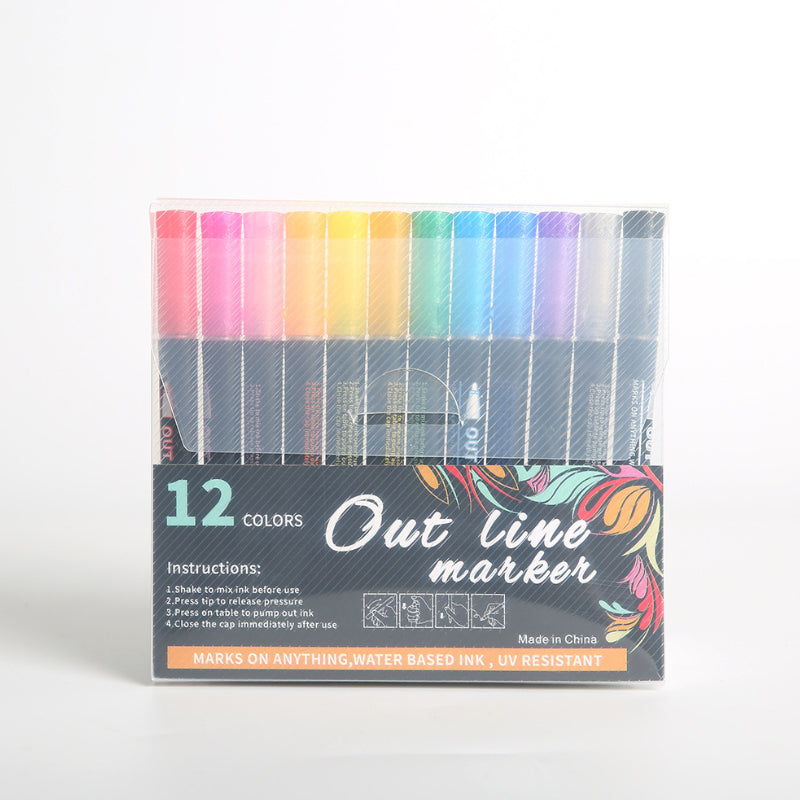 ClarityGlow Highlighters Set – Heldere Markeerstiften voor Studie en Notities