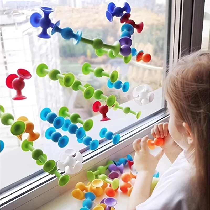 Zuignap Bouwset – Educatief Constructiespeelgoed voor Kinderen