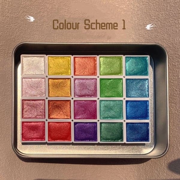 ColorCrafter Meerleurige Aquarelverf Set – Creatieve Waterverf Set