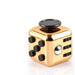 Fidget cube met 6 tactiele zijden – stille klikknoppen, stalen rolbal, zakformaat | fidgetkubus