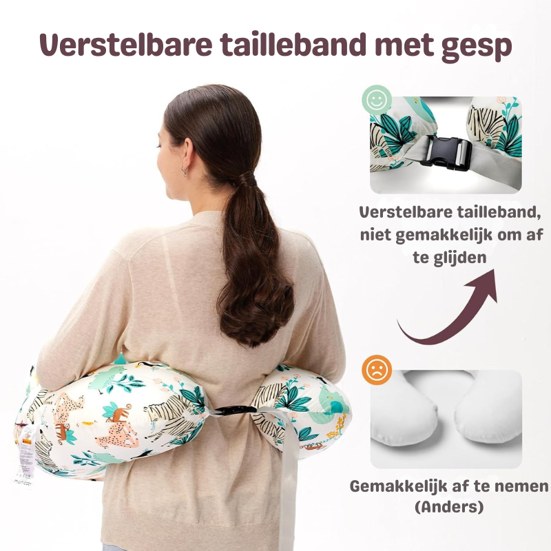 Voedingskussen Baby – Ergonomisch Borstvoeding Kussen 0+