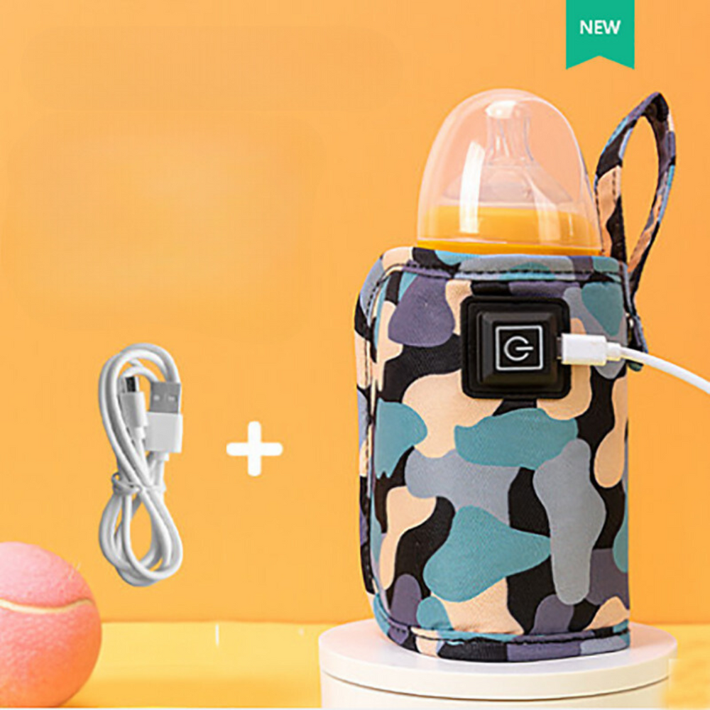 Draagbare Babyflessenwarmer – Warm Melk Onderweg in Minuten | USB & Type-C Aansluiting