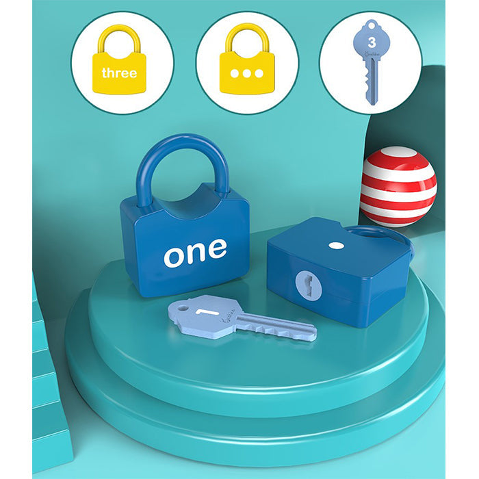 Educatief Slotenspel voor Peuters – Kleurrijke Sleutel & Slot Set voor Motoriek en Leren (3+)