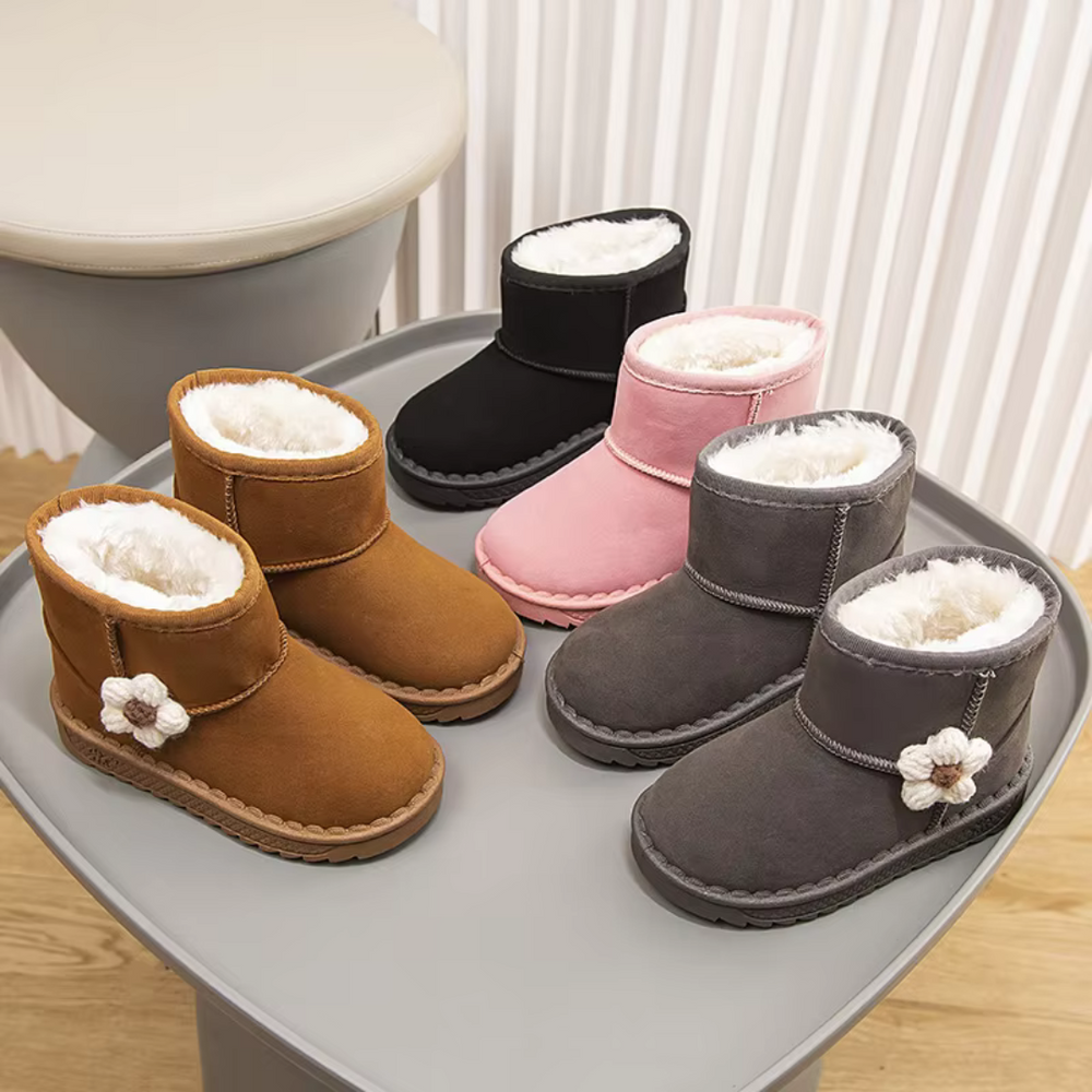 Flowy Muggies Kinderlaarsjes – Warme & Anti-Slip Laarzen voor Winterse Avonturen