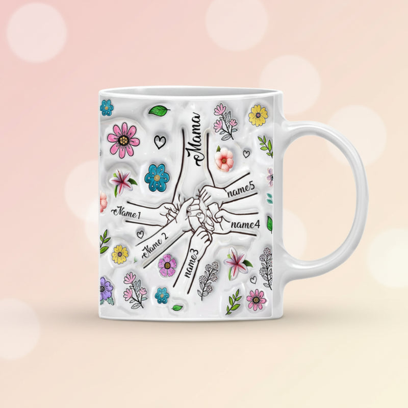 NameMug Gepersonaliseerde Moederdag Mok – Uniek Cadeau met Naam