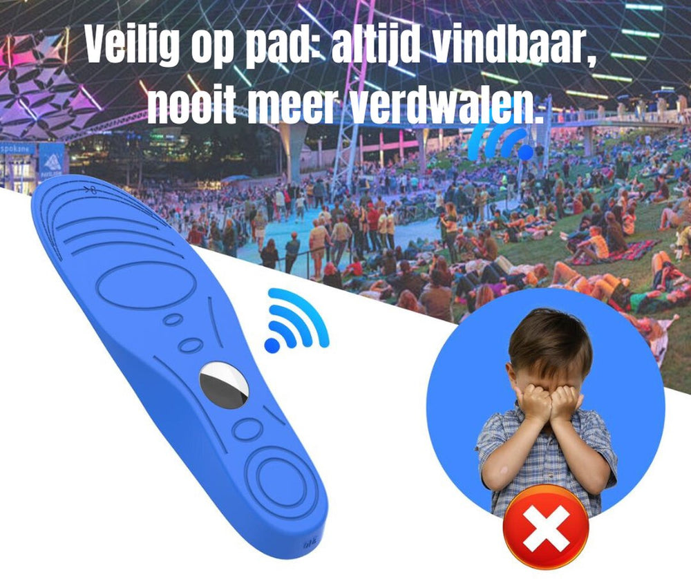 Kind Inlegzool met AirTag Houder – Comfort & Discreet (4–10 Jaar)