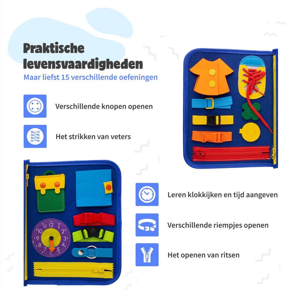 Busy Book Peuter – Educatief Activiteitenboek van Vilt (1+)