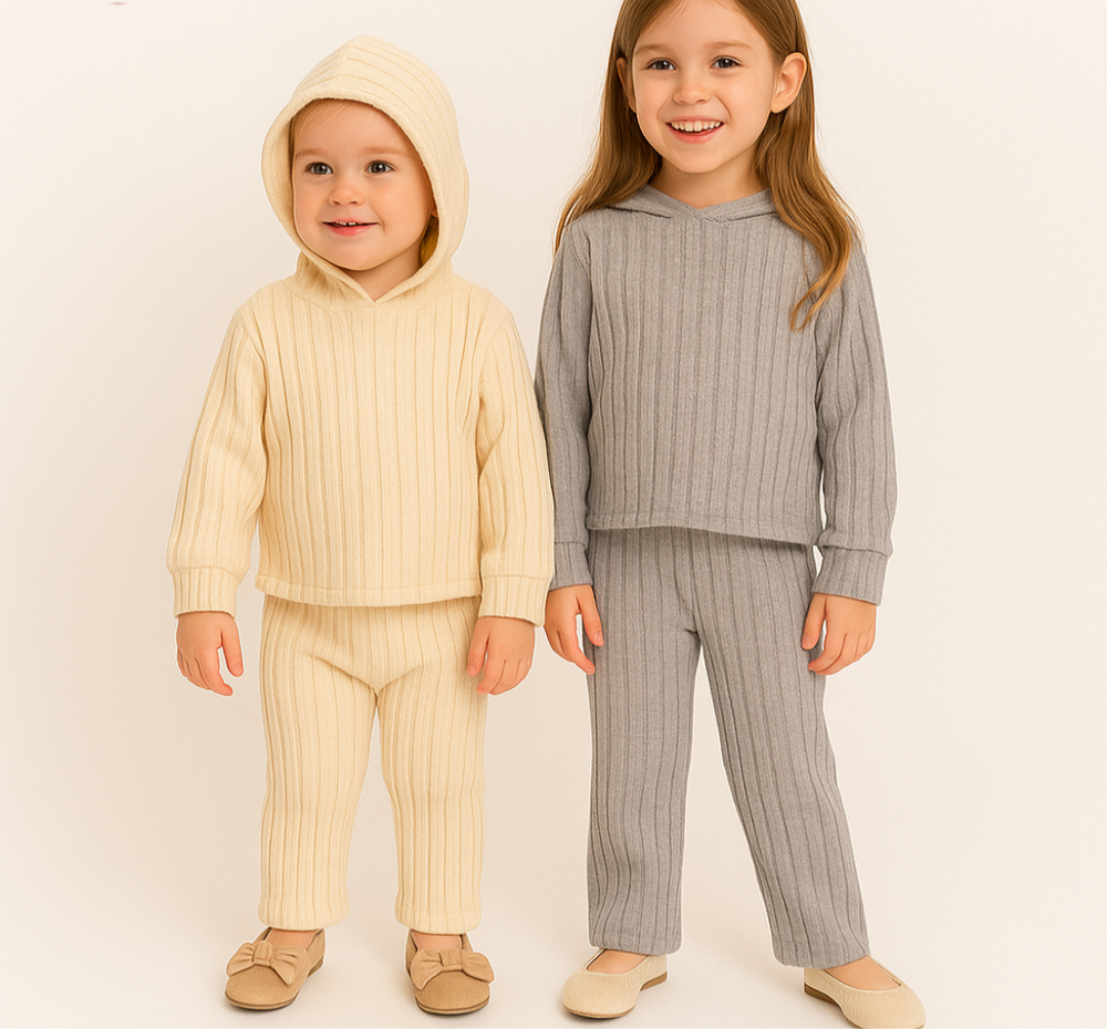 ComfortFit Trainingspak Meisjes – Zacht, Stretchy & Stijlvol voor Actieve Kids 2- 4 Jaar
