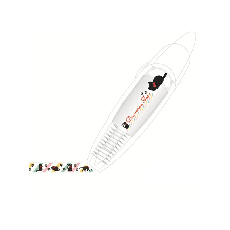 Decoratieve Pen met Cartoon Tape – Perfect voor Bullet Journals, Planners & Knutselen