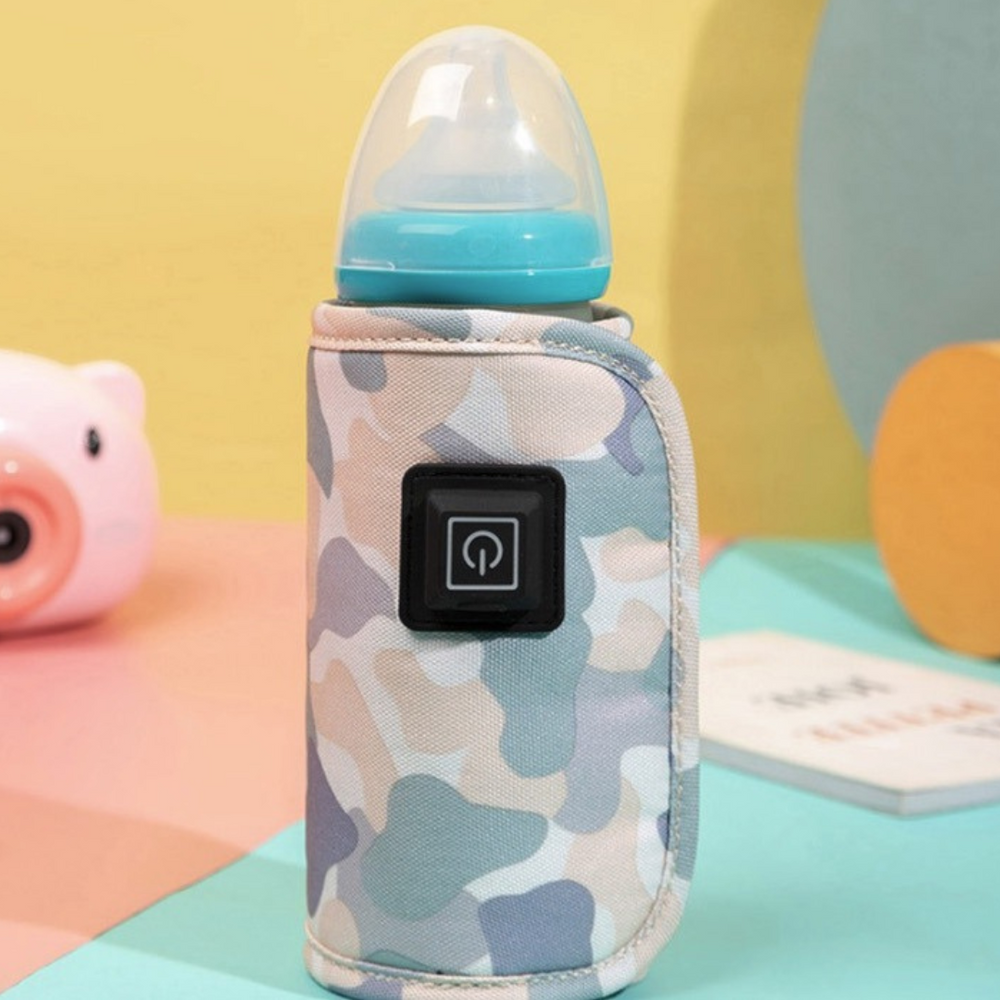 Draagbare Babyflessenwarmer – Warm Melk Onderweg in Minuten | USB & Type-C Aansluiting