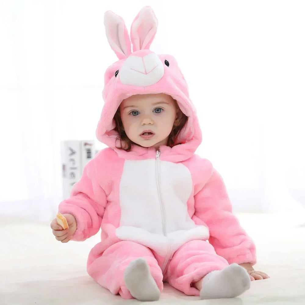 Snorrelie FrostFox – Warme Baby & Peuter Pyjama | Zachte Winter Slaapoverall voor Comfortabele Nachten