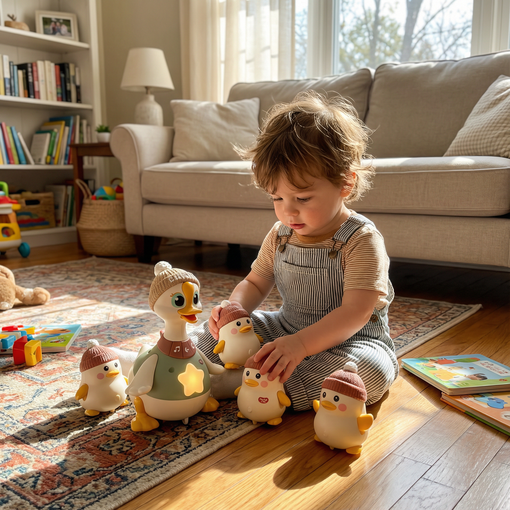 Wiebeleenden Tuimelaar Baby – Tummy Time Speelgoed | Vanaf 3 mnd