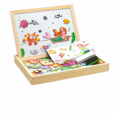 Magnetisch Tekenbord voor Kinderen – Creatief Speelbord met Vormen