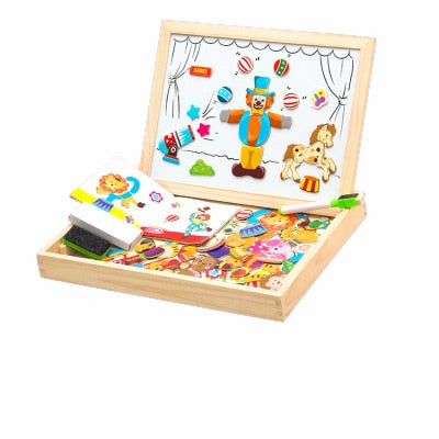 Magnetisch Tekenbord voor Kinderen – Creatief Speelbord met Vormen