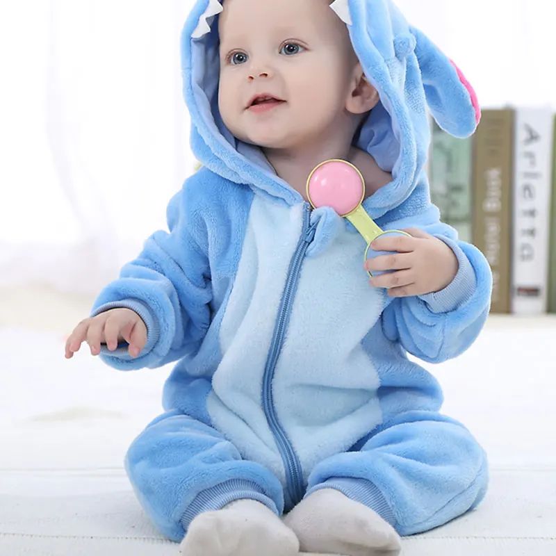 Snorrelie FrostFox – Warme Baby & Peuter Pyjama | Zachte Winter Slaapoverall voor Comfortabele Nachten